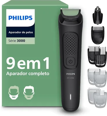 Aparador de Pelos Philips All-in-One 9 em 1 Série 3000 | Melhor Preço no Amazon — compare e economize agora.