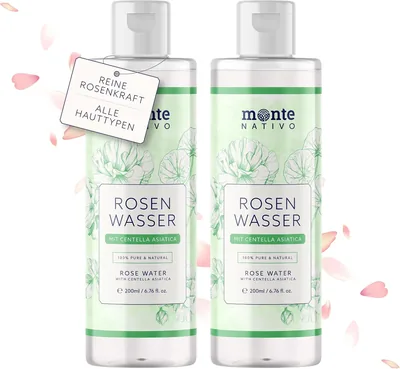 Monte Nativo Rose Water Toner 2 x 200ml