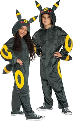 Kid's Pokemon Umbreon Hooded Costume