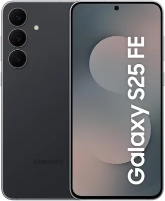 सैमसंग गैलेक्सी S25 FE 5G स्मार्टफोन, जेट ब्लैक, 8GB रैम, 128GB स्टोरेज, 12MP फ्रंट कैमरा, प्रोविजुअल इंजन