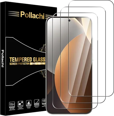 Protection d'écran en verre trempé Pollachi x 3 pour Xiaomi Redmi Note 15 Pro 5G - 9H de dureté, sans bulles, anti-rayures - Meilleure offre