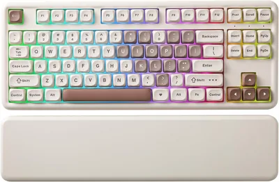 YUNZII B87 Wireless Mechanical Gaming Keyboard RGB - Best Deal