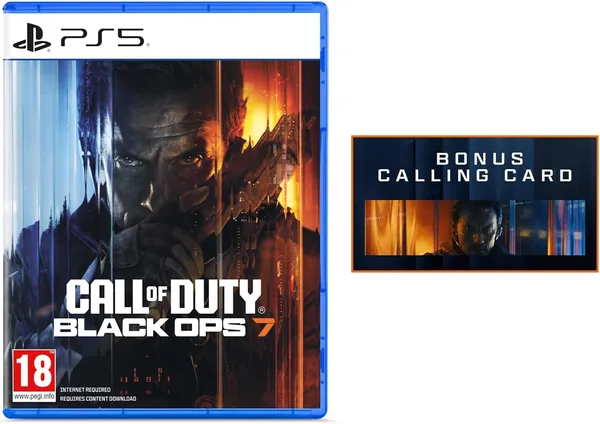 Call of Duty: Black Ops 7 - PlayStation 5 (Amazon Exclusive Bonus Content included). Download required