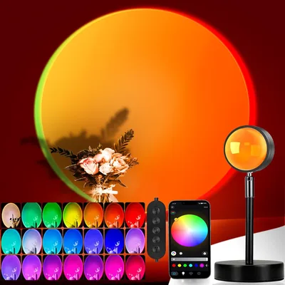 LED Sunset Lamp Projector 21% Off