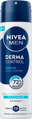 Desodorante Antitranspirante NIVEA MEN Derma Control Defend Aerosol, 150ml