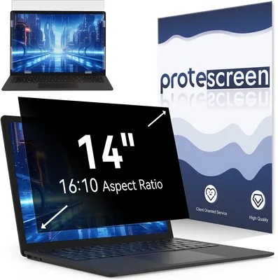 Laptop Privacy Screen 14 Inch Anti Glare Blue
