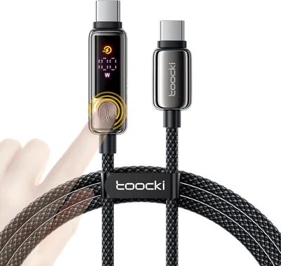 Toocki Kabel USB C na USB C, 100 W, 2 m, PD - Najlepsza cena!