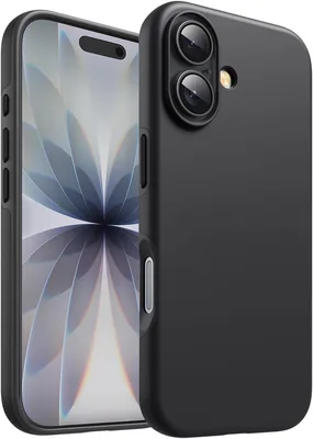 डाइज़ोरो iPhone 17 केस 6.3 इंच के लिए स्लिम तरल सिलिकॉन 3 लेयर पूरी तरह से कवर किया हुआ सॉफ्ट जेल रबर फ़ोन केस