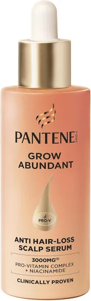 Pantene Crema para el Escalpio Anti-Pérdida de Cabello Grow Abundante 60 ml - Para un Cabello Más Grueso, Largo y Denso en 8 Semanas - Trato Anti-Pérdida