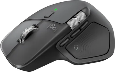 Logitech MX Master 4 Mouse Inalámbrico de Alto Desempeño, Recargable, Scrolling Ultra-rápido, 8K dpi, Seguimiento sobre Cristal - 26% Descuento