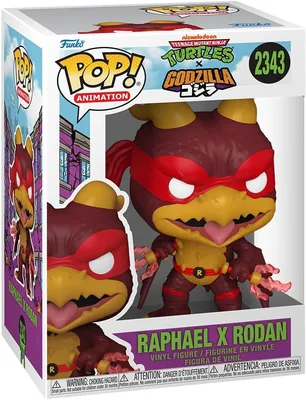 Godzilla X Turtles - Raphael x Rodan Funko Pop! Animation Vinyl Figure