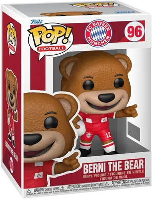 Funko Pop! Football: Bayern Munich - Bernie of the Bear - Collectible Vinyl Figure