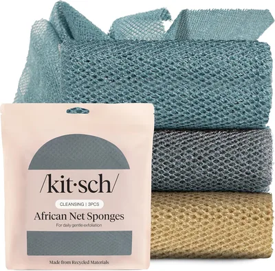 African Net Sponge - Exfoliating Body Scrubber
