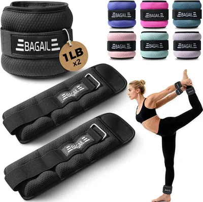 BAGAIL Ankle Weights - 1/2/4/6/8/10 lbs