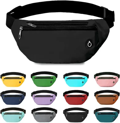 Sac de taille Rosoz pour hommes, sac à bandoulière pour femmes, sac à dos de randonnée, cadeau, course à pied - Meilleur Prix