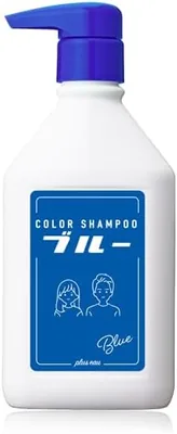 Color Shampoo for Bleach Hair Blue Fruity Floral Scent 280ml