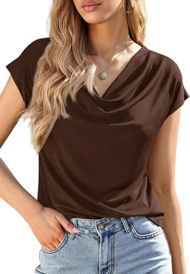 PRETTYGARDEN Women's Dressy Casual Tops Sleeve Blouses Office Shirts