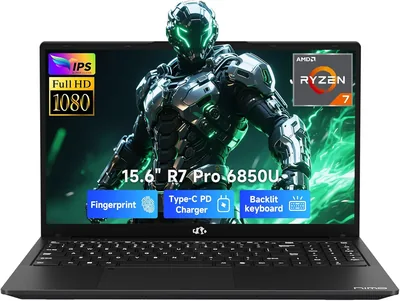 NIMO 15.6" Gaming Laptop - 8 Cores Ryzen 7 32GB/1TB SSD 100% Off