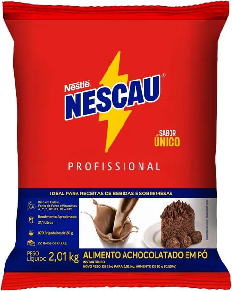 Achocolatado NESCAU® 2,01kg - Melhor Preço