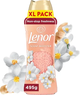 Lenor Laundry Perfume Booster 495g - Jasmine & Cedar, Long-Lasting Freshness, Granules