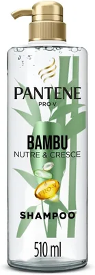 Pantene Pro-V Shampoo de Bambu Nutre e Cresce 510 ml