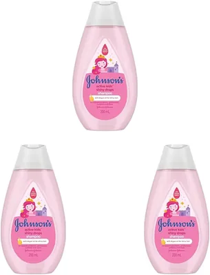 Johnson's Baby Active Kids Shiny Drops Shampoo 200ml (Pack of 3) Best Deal