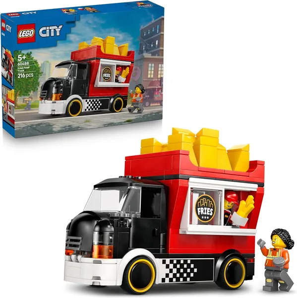 LEGO City Fritståg Toy - Med Taornasjap, 2 Minifigurer och Matutställning - 11% Rabatt