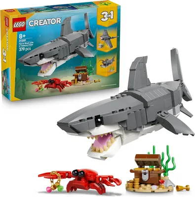 LEGO Creator 3in1 Fierce Shark: Transforming Toy Deal