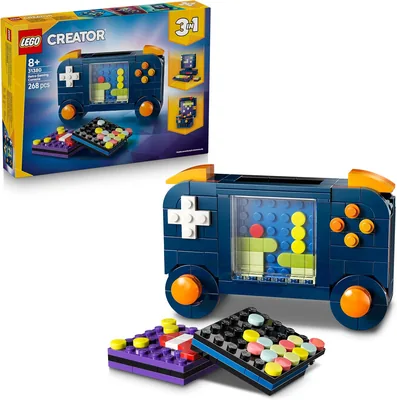 LEGO Creator 3in1 Retro Spelcomputer - Transformeert naar Arcade of Computer met Toetsenbord en Muis - Ideaal Voor Gamers