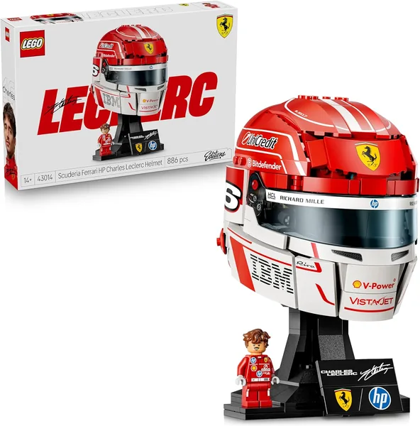 LEGO Editions Charles Leclerc Scuderia Ferrari HP Helmet