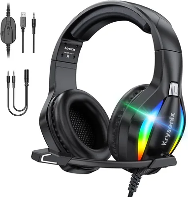 Krysenix PG1 RGB Gaming Headset Best Deal