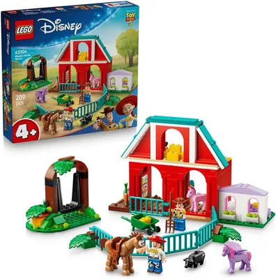 LEGO Disney Pixar Konne Ranczo Blaze'a | Zabawka dla Dziecka z Filmu Toy Story 5 | Zestaw Klocków dla 4-latka