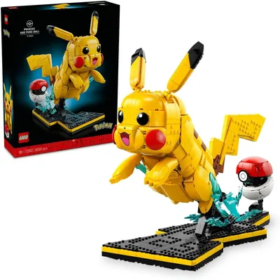 LEGO Pokémon Pikachu and Poké Ball Building Kit - 31% Off