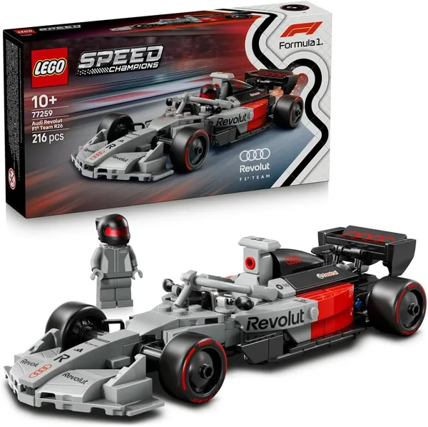 LEGO Speed Champions Audi Revolut F1 Team R26 Race Car Toy