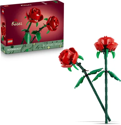 LEGO Creator Botanicals Róże, Sztuczne Kwiaty do Zbudowania - Best Deal