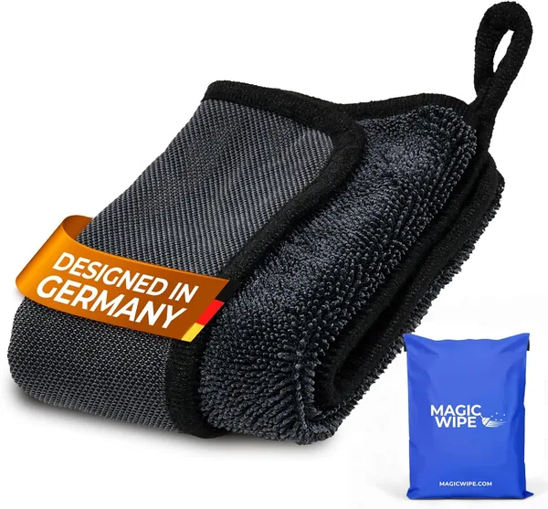 MagicWipe Microfibre Cloth - 2 Pack 30 x 40 cm Dual Sided Cleaning Cloth