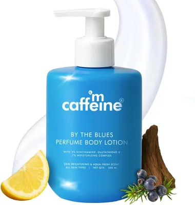 mCaffeine 5% नियासिमाइड और ग्लूटाथियोन से चेहरा उज्ज्वल करने वाली लोशन, 300 एमएल | 40% ऑफ़