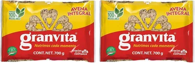 Granvita, Avena Integral, 700g (Paquete de 2)