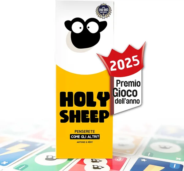 ATM Gaming Holy Sheep - Gioco da Tavolo per Famiglie e Amici - Indovina le Stesse Risposte dei Tuoi Compagni! - Divertente e Veloce!