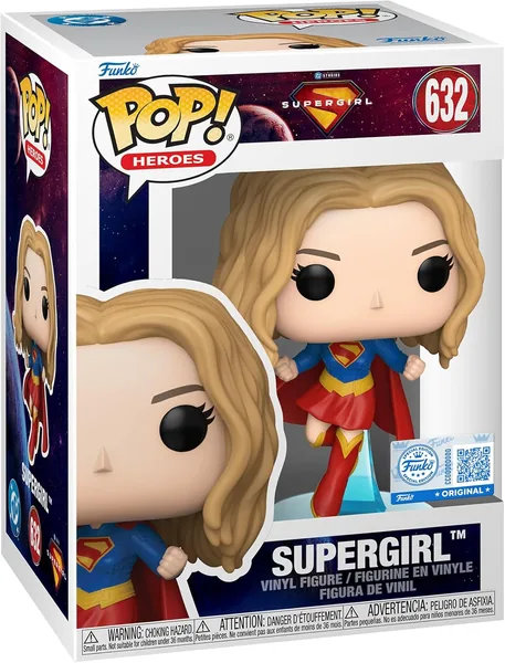 Funko POP! Film: Supergirl - Amazon Exclusive - kolekcjonerska figurka winylowa - super prezent - oficjalny produkt