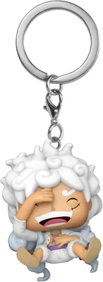 Funko Pop! Portachiavi: One Piece - Monkey D. Luffy Gear 5 - Mini Figura in Vinile Collezione Gadget - Ideale per Regali