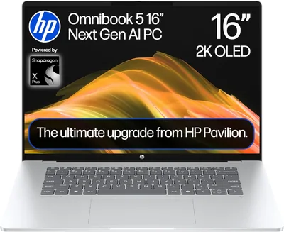 HP OmniBook 5 Next Gen AI 16" Laptop 24% Off