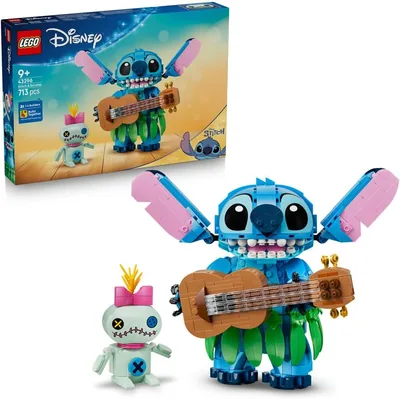 LEGO Disney Stitch i Strupka - Zabawka konstrukcyjna z filmu dla dzieci