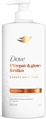 Shampoo Dove Reparação UV e Brilho + Ferúlico 600ml
