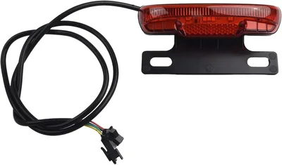 Ebike Rear Light Tail 36-60V Waterproof LED Brake Lamp Best Deal