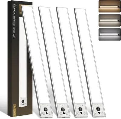 EZVALO 4-Pack Motion Sensor Wardrobe Lights - Best Deal