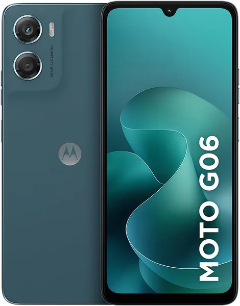 Motorola Moto g06 - 128GB com Desconto de 30% - Azul Marinho