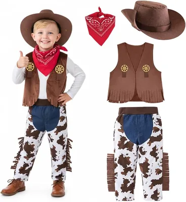 Vicloon Cowboy Costume Outfit