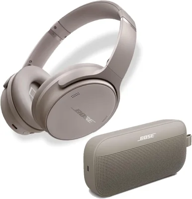Bose QuietComfort Headphones & SoundLink Flex Speaker