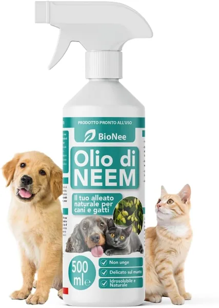 Neem Oil Spray per Animali - 500ml